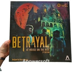 Avalon Betrayal at House on the Hill Board Game - Black/Green Artwork
